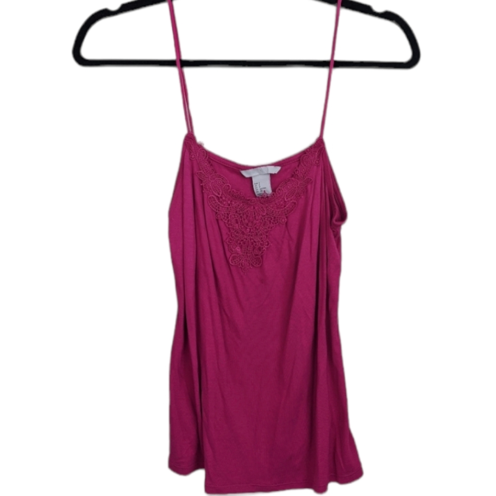 H&M Hot Pink Camisole Tank Top 💖 Size S